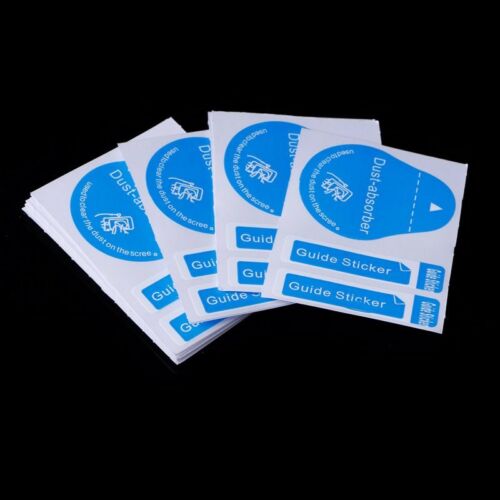 200x Screen Dust Absorber Lcd Guide Protector Dedust Sticker Fr Cellphone Tablet