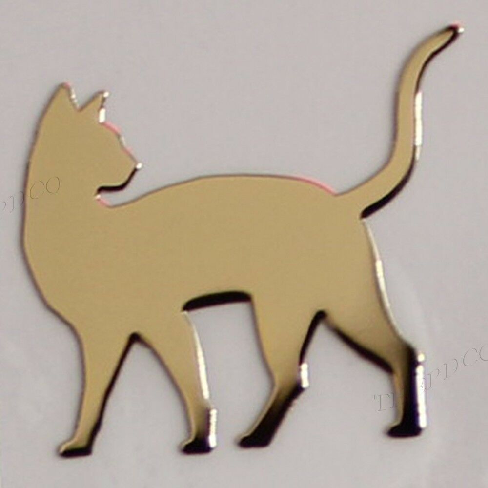 Tpd 24k Gold Plated Anti Radiation Block Shield Cell Phone Sticker Cat No2